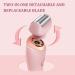 Female Shaver for Private Area Shaver for Women Wet Dry Shaver Women 2 in 1 Waterproof Electric Razor Say Goodbye to Ingrown Hairs and Painful Hair Removal (Pink) - Buy Online on GoSupps.com