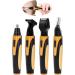 4-in-1 USB Rechargeable Nose Hair Trimmer & Facial Hair Shaver | Eyebrow & Beard Remover - Buy Online on GoSupps.com