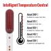 Professional Hair Straightener & Dryer Brush for Women Anti-Scald Ceramic Plates Multiple Temp Settings for Frizz-Free Silky Hair Fast Heating & Auto-Off Safety (White - Buy Online on GoSupps.com