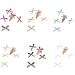 10x/Set Organza Bowknot Nail Black White Nails Art Nails Art Decoration Nail Supplies For Salons 10x Nail Nails Art Champagne Organza Bowknot Nail Multi-Color - Buy Online on GoSupps.com