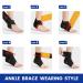 Galvaran Ankle Brace for Men & Women - Ultra Thin Adjustable Compression Support for Plantar Fasciitis Sprains & Tendinitis - One Size Fits All - Buy Online on GoSupps.com
