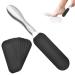lurora2021 1 Piece Callus Remover Foot File Replacement Sandpaper Foot File Callus File Foot Callus Plane with 12 Sheets Sandpaper Helps Remove Dead Skin and Callus
