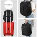 Relavel Professional Makeup Backpack - Extra Large Travel Train Case for Women - Cosmetic Organizer and Brush Holder - Large Black - Buy Online on GoSupps.com