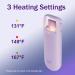 Buy Heated Eyelash Curlers - Electric Eyelash Curler with 3 Heating Modes & Sensing Silicone Pad | Quick Natural Curling Tool - Bright Purple - Buy Online on GoSupps.com