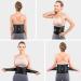 Utoo Back Brace for Low Back Pain with Removable Lumbar Pad Adjustable Women and Man Lumar Support Belt for Heavy Lifting Back Support Belt with 7 Stays to relief Sciatica Pain Herniated Disc Black-L - Buy Online on GoSupps.com