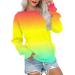 oelaio Fleece Zip Up Jacket for Women Lightweight Winter Coat Sherpa Jackets with Pocket Casual Fall Clothes 2023 Trendy Yellow