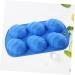 OUNONA 2pcs Jelly Filled Candy Easter Party Cake Easter Dessert Mould Easter Candle Jelly Soap Easter Party Favors Shot Mold Silicone Molds Silicone Fondant Mold Biscuit Egg 2pcs Blue - Buy Online on GoSupps.com