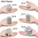 Funshowcase Silicone Mold Set for Octagon & Round Flower Pots - 6 Count | Ideal for Epoxy Resin, Concrete, Clay | Succulent Planter, Ashtray, Candle, Soap, Pen Holder - Includes 2 Octagon & 2 Round Bowl Molds - Buy Online on GoSupps.com