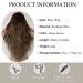 Esmee 24-Inch Ombre Brown Wig for Women | Natural Synthetic Heat-Resistant Wavy Hair | Perfect for Daily Wear Parties & Cosplay - Buy Online on GoSupps.com