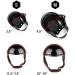 Lesypet Dog Helmet for Cats & Small Dogs | Black Safety Hat for Biking & Cycling | S - 4 Diameter - Buy Online on GoSupps.com