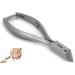Professional Nail Clippers Pliers Toenail Nippers Moon Oblique Cut Thick Nails 20 Stainless Steel Pedicure Podiatrists