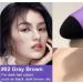 Hairline Powder Stick Compact Portable And Designed For On-the-go Convenience It's Your Beauty Secret In A Pocket-sized Package.(Dark Brown+Gray Brown) - Buy Online on GoSupps.com