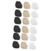 Healvian 18 Pairs High Heels Forefoot Pad Belly Beads Adhesive Forefoot Pads Big Shoe Filler High Heels Pads Foot Pads for Heels Lovely Forefoot Cushion Half Size Pad Front Feet Gel