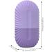 Eis Facial Scooter - Reusable Cooling Silicone Ice Cube Roller | Durable Ice Mold for Facial Contouring | Skin Care Beauty Tool in Purple - Buy Online on GoSupps.com