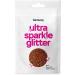 Hemway Premium Ultra Sparkle Glitter Multi Purpose Metallic Flake for Arts Crafts Nails Cosmetics Resin Festival Face - Bronze Brown Holographic - Fine (1/64 0.015 0.4mm) 10g / 0.35oz Sample