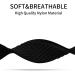 Adjustable Elastic Band for Amazfit Watches | Soft Stretch Nylon Loop Bracelet Strap Replacement in Black - Buy Online on GoSupps.com