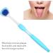 Buy Tongue Cleaner 10 Pack - Ergonomic Silicone Oral Hygiene Brush for Adults - Long Handle Blue - Buy Online on GoSupps.com