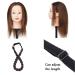 Sego Dark Brown Hair Extensions Braid - Adjustable Elastic Headband & Hair Accessories for Women - 1.5cm (0.6 ) - 27g (1 Pack) - Buy Online on GoSupps.com