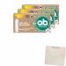 OB Tampon Organic Bio Normal 3-pack (3x16 pcs. pack) + usy Block