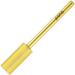 PANA Small Barrel Nail Drill Bit 2X Fine Grit - Gold | 3/32 Shank Size for Acrylic & Hard Gel Nails | Professional & Beginner Manicure Pedicure Tool - Buy Online on GoSupps.com