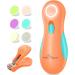 Newborn Must-Have Baby Accessories: Electric Nail File Trimmer & Nasal Aspirator Set - Buy Online on GoSupps.com