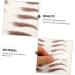 Beavorty 27 Sheets waterproof eyebrow stickers makeup tools eyebrow transfers stickers for women cosmetic 4d - Buy Online on GoSupps.com