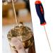 WEDO Non-Sparking Awl - Sewing, Scratch, Leather Punch Tool - DIN Standard Certified - Beryllium Copper - 3mm Diameter - 4 Blade Length - 1pc - Buy Online on GoSupps.com