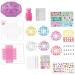 FOMIYES 1 Set Children's Nail Art Toys Nail Polish Kit Makeup for Kids Nails Diy Activity Kit Kids Nail Tip Fake Nails for Kids Children Nail Art Kit Plastic Accessories Toddler Flash