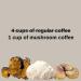 Bloomable Ground Mushroom Coffee with Lion's Mane Reishi and Chaga | Improve Mood Cognition and Immunity | Medium Roast Arabica Ground Coffee with Adaptogenic Mushroom Blend - 340 g bag - Buy Online on GoSupps.com
