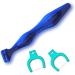 Smile Evolutionary Clean Dental Flossers Kit - 1 Mid-Length Handle +100 Extra Strength Refills - Buy Online on GoSupps.com