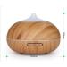 WD & CD 300ml Aroma Diffuser - Ultrasonic Humidifier with 7 Color LED Light - Wood Grain Oil Diffuser for Bedroom Office Yoga Spa - Buy Online on GoSupps.com