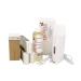 Epilwax Royal Complete Epilation Kit with: Professional wax warmer 4 roll-on wax 100 ml aux chocolate 100 epilatory strips 1 bottle 250ml oil after epilation (Royal series Chocolat 4)