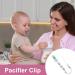 Zagaro Pacifier Holder Clip | Universal Baby Pacifier Leash for Boys & Girls | Secure Clip for Teething Toys & Pacifiers | A05 - Buy Online on GoSupps.com