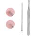 Eyebrow Tweezer & Pimple Popper Tool | Anti-Slip Handle for Comfortable Grasp | Facial Freckle Removal - Buy Online on GoSupps.com