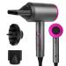 Lostrain Hair Dryer 1800W Blow Dryer Negative Ion Professional Quick Drying Powerful Hairdryer with Diffuser Nozzles Attachment 3 Heat & Cool Setting Blowdryer for Women Home & Travel
