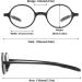 Abetos Retro Reading Glasses for Men & Women - Flexible TR90 Full Rimming Vintage Style - 1.25x Mini Computer Aid - Lightweight Matte Black - Buy Online on GoSupps.com