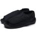 KXSM Men's Adjustable Diabetic Slipper Shoes Extra Wide Surgery Recovery Shoe Comfy Open Toe Footwear Breathable Edema Orthopedic Shoes Suitable for Diabetic Feet Back Pain Heel Pain Black 41 41 Black