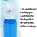Zoe Tekway 10-Pack Transparent 100ml Travel Bottles Set - Empty Hand Luggage Containers with Flip Cap Nozzles & Funnel for Easy Filling - Buy Online on GoSupps.com