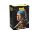 Dragon Shield Standard Size Sleeves  Limited Edition Brushed Art: Girl with a Pearl Earring 100CT - Card Sleeves Smooth & Tough - Compatible with Pokemon, Yugioh, & Magic The Gathering  MTG, TCG
