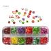 3D Fruit Slice Sticker Set for Nail Art & Crafts - Lemon, Strawberry Mixed Design - 2 Boxes | DIY Nail Decoration & Slime Craft Supply - Fruit-A and C - Buy Online on GoSupps.com