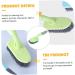 Gleavi Soil Brush - Versatile Shower & Cleaning Brush for Windows Toilets & Floors | 1 Pack Yellow - Buy Online on GoSupps.com
