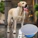 JVHLOV 350ml Foldable Travel Dog Bowl Set - Portable Silicone Drinking Bowls for Cats & Dogs with Carabiners | Ideal Pet Accessories for Travel - Buy Online on GoSupps.com