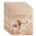 Glow Haven Masque Collagene Yeux Anti Cernes 5 Pairs Patch Yeux Cor en Masques Gel Contour des Yeux au Collag ne et Peptides Anti-Poches Rides & Ridules -Korean Skincare Hydratant et Raffermissant