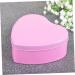 Healeved 15pcs Box Boxes Metal Tin Container Portable Fashion Candy Case Candy Box Heart-shaped Jar 9*9*4.5cm Pink - Buy Online on GoSupps.com