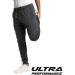 Men's Ultra Performance 3 Pack Fleece Active Tech Joggers with Zipper Pockets - Black/Charcoal/Heather Grey (Large) - Buy Online on GoSupps.com