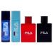Fila Cologne Giftset for Men - Cool Clean And Refreshing Perfumes for Men - Long Lasting Fragrances - Trendy Portable Bottle Design - 4 Pc - Buy Online on GoSupps.com
