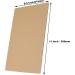 SHEUTSAN 100 Pack 8.5 x 11 Inches Chipboard Sheets Medium Weight 50 Point Chipboard  Brown Recyclable Corrugated Cardboard Pads for Albums Cover  Scrapbooking  Documents Prints Backing - Buy Online on GoSupps.com