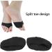 Metatarsal Pads for Forefoot Comfort | Fabric Shoe Inserts & Foot Cushions for Health - Black - Buy Online on GoSupps.com