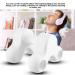 Cervical Neck Traction Cushion - Acupuncture Massage Pillow for Muscle Tension Relief - White - Buy Online on GoSupps.com
