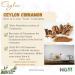 Ceylux Premium Organic Ceylon Cinnamon Tea Drink | 100% Organic | 100 Tea Bags | Rainforest Alliance Certified | Ceylon Tea 4 - Buy Online on GoSupps.com